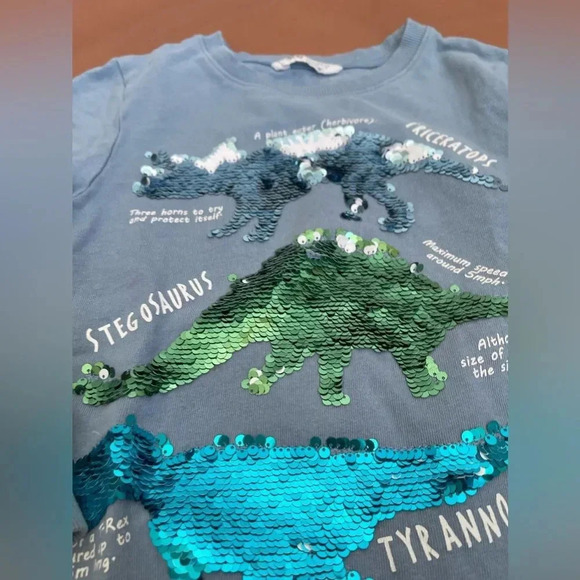 H&M dinosaur crewneck sweater for boy - Picture 3 of 5